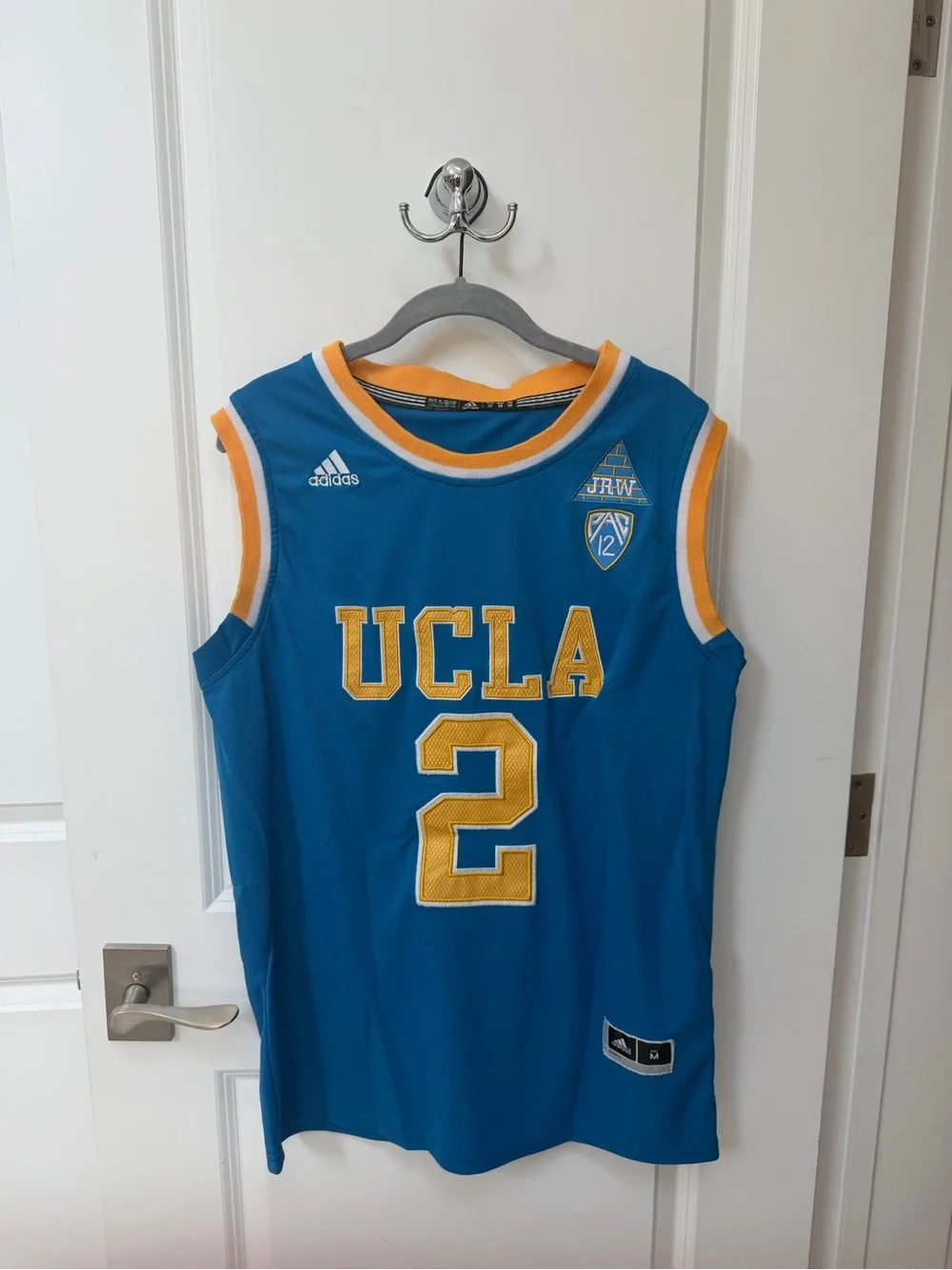 adidas UCLA Blue and Gold Basketball Jersey #2 - Lonzo Ball